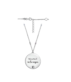 COLLAR DIA DE LA MADRE PLATA PRIMERA LEY