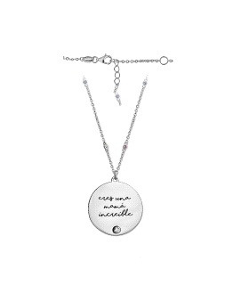 COLLAR DIA DE LA MADRE PLATA PRIMERA LEY