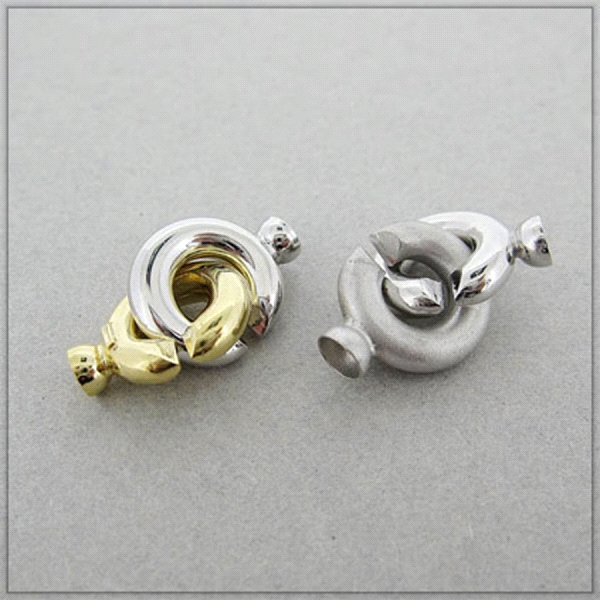 BROCHES BICOLOR PLATA 925 MIL.
