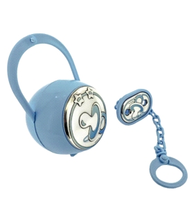 ALFILER BEBE PLATA 1ª LEY CHUPETE AZUL