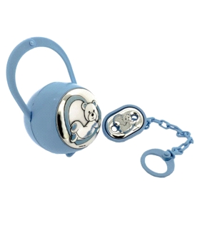 ALFILER BEBE PLATA 1ª LEY OSITO AZUL