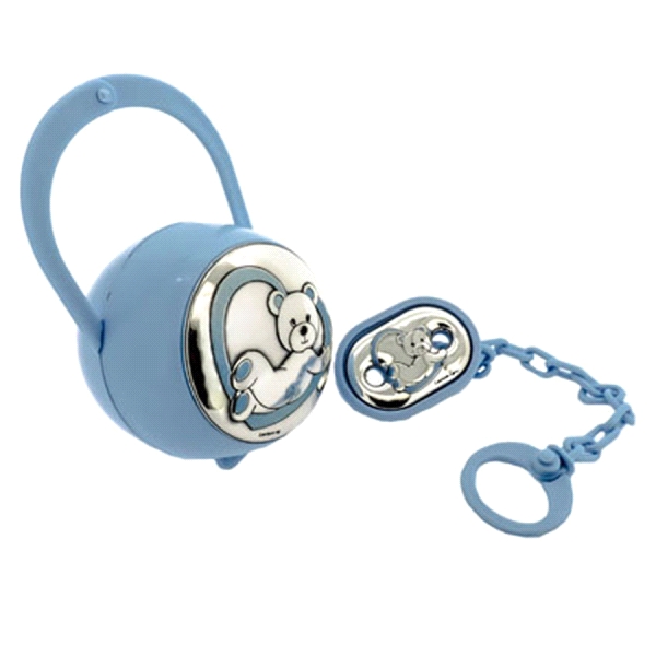 ALFILER BEBE PLATA 1ª LEY OSITO AZUL