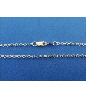 ROLO 100 CM. MACIZO PLATA 925 MIL.