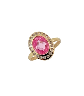 ANILLO CLASICO MUJER ORO 18 KTES. 15 X 1