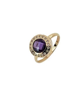 ANILLO CLASICO MUJER ORO 18 KTES. 12 MM.