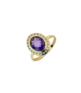 ANILLO CLASICO MUJER ORO 18 KTES. 15 X 1