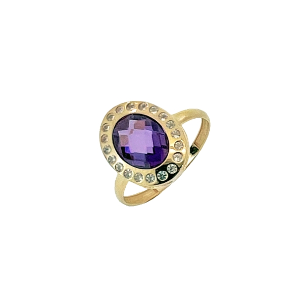ANILLO CLASICO MUJER ORO 18 KTES. 15 X 1