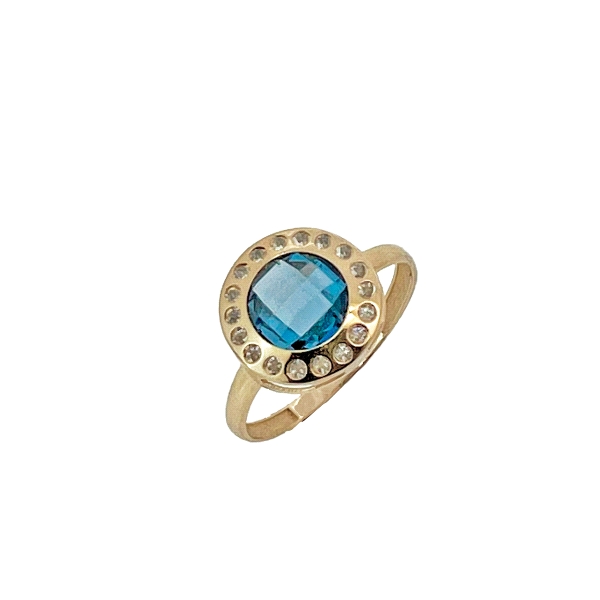 ANILLO CLASICO MUJER ORO 18 KTES. 12 MM.