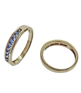 ANILLO PROMETIDA ORO 18 KTES. 3.50 M