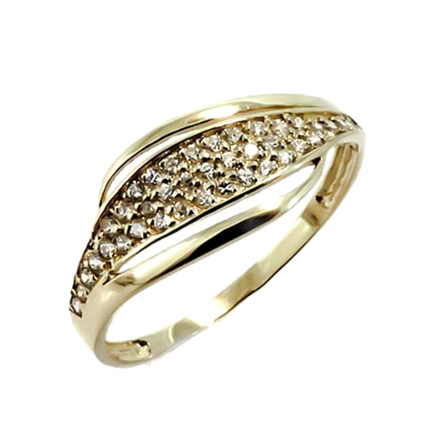ANILLO CIRCONITAS ORO 1ª LEY ANCHO 7,50