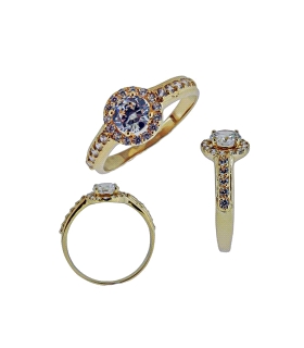 ANIILLO CLASICO MUJER ORO 18 KTES. 8 MM