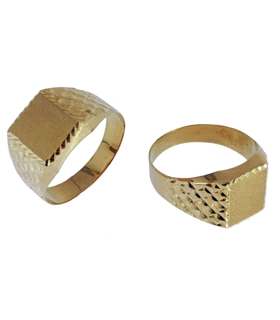 SELLO JOVENCITO ORO PRIMERA LEY 10X8 MM.