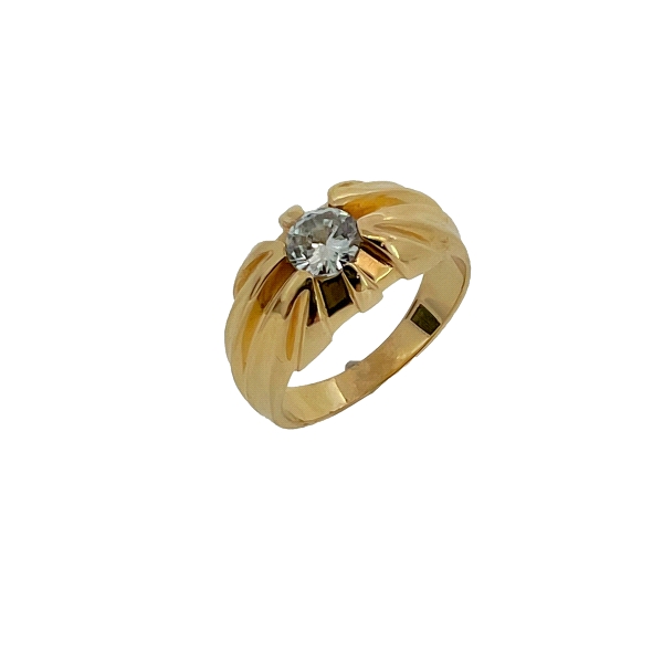 SOLITARIO CABALLERO ORO 18 KTES. 11  MM