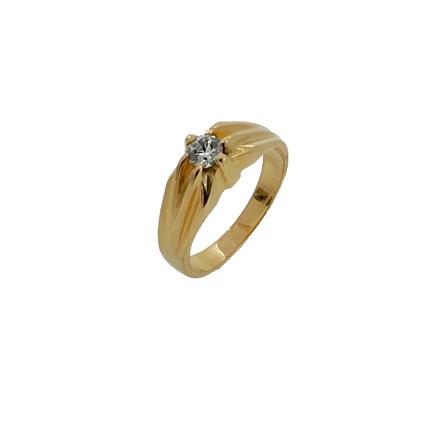 SOLITARIO CABALLERO ORO 18 KTES. 7 MM