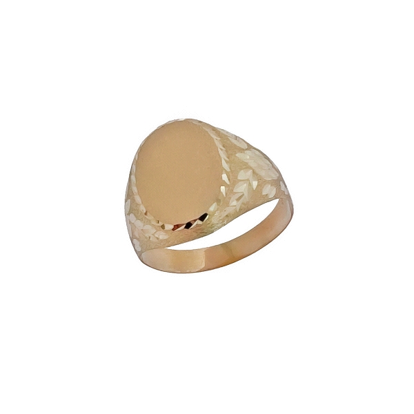 SELLO CABALLERO UNISEX ORO 1ª LEY 15X10