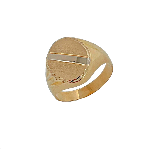 SELLO CABALLERO UNISEX ORO BICOLOR 1ª LE