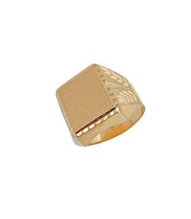 SELLO CABALLERO UNISEX ORO 18 KTES. 14 X