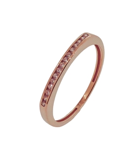 ANILLO MUJER ORO ROSA 18 KTES. 1.80 MM.,