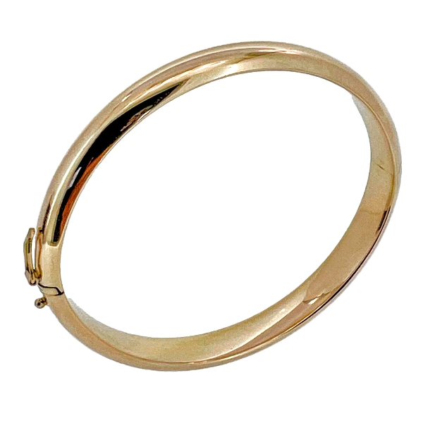 PULSERA MEDIA CAÑA ORO 18 KTES..6X53X59