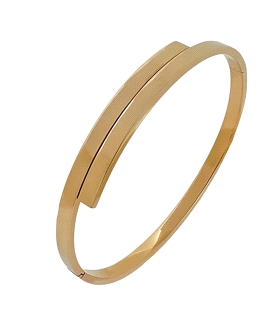 PULSERA RIGIDA ORO 18 KTES. 4 X 2 X 55 M