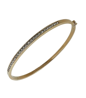 PULSERA MUJER RIGIDA ORO 18 KTES. 54X60