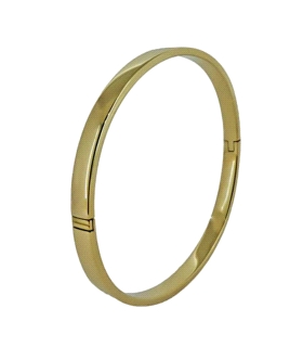 PULSERA RIGIDA ORO 1ªLEY 60X55 TABLA 5X2