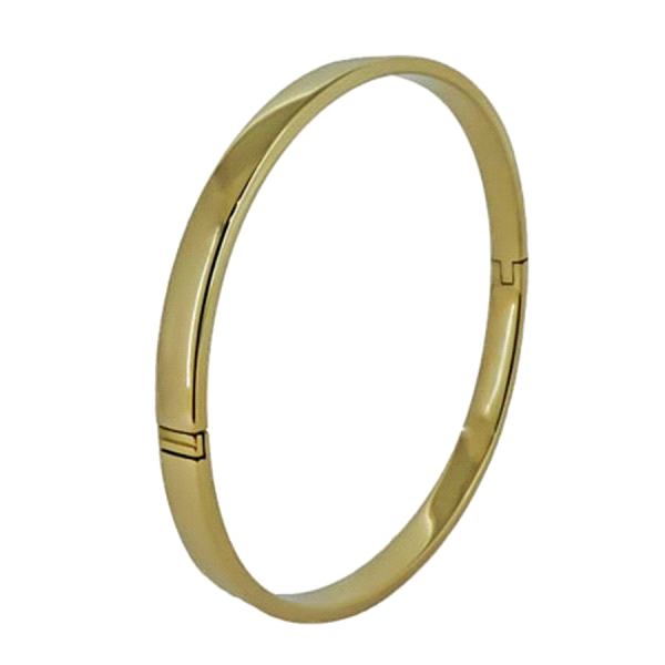 PULSERA RIGIDA ORO 1ªLEY 60X55 TABLA 5X2