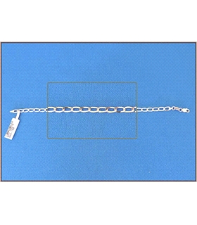 PULSERAS RODIO SEMIHUECA 17 ORO 1 LEY