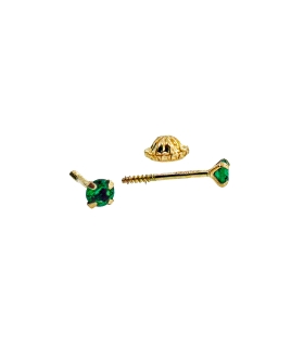 PENDIENTE UNISEX GARRA ORO 18 KTES 2.50