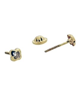 PENDIENTE CUATREBOL ORO 18 KTES. 3.50 X