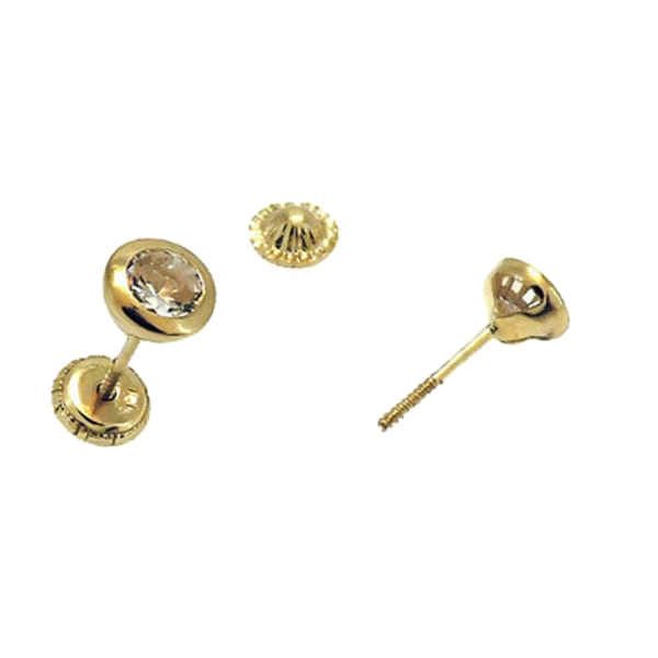 PENDIENTE UNISEX ORO 18 KTES. 5.50 MM