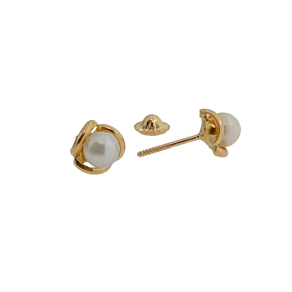 PENDIENTE NIÑA ORO 18 KTES. 6.50 MM. PER