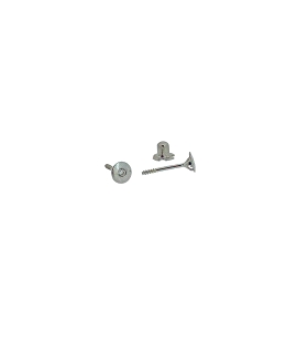 PENDIENTES NIÑA UNISEX ORO BLANCO 1ª LEY