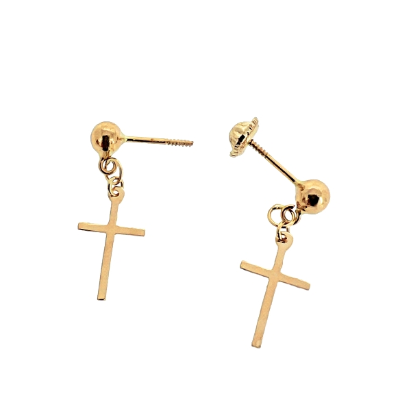 PENDIENTE UNISEX ORO 18 KTES. 3 MM