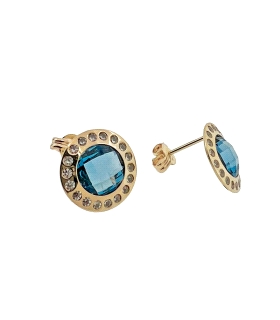 PENDIENTE CLASICO MUJER ORO 18 KTES. 12