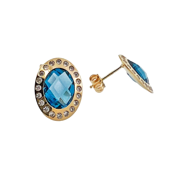 PENDIENTE CLASICO MUJER ORO 18 KTES. 15