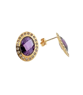 PENDIENTE CLASICO MUJER ORO 18 KTES. 15