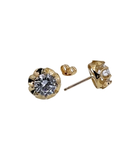 PENDIENTE CLASICO MUJER ORO 18 KTES. 9 M