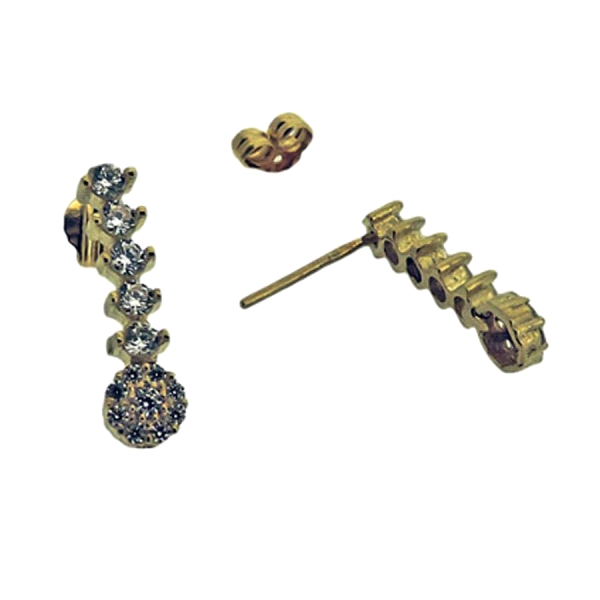 PENDIENTE NOVIA ORO 1ª LEY CIRCONITAS