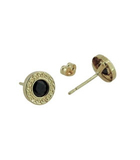 PENDIENTE REDONDO ORO 18 KTES. 7.50 MM Z