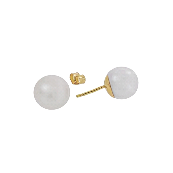 PENDIENTES MUJER PERLA 1ª LEY 9.50 - 10