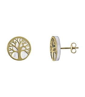 ARBOL VIDA PENDIENTE NACAR ORO 1ªLEY 6MM
