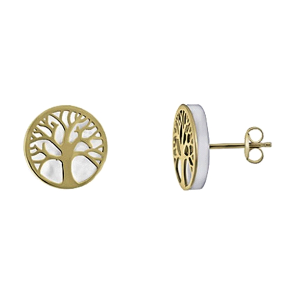 ARBOL VIDA PENDIENTE NACAR ORO 1ªLEY 6MM