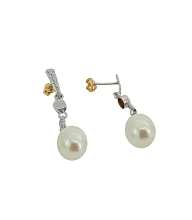PENDIENTES NOVIA LARGOS ORO B, 1ª LEY 32