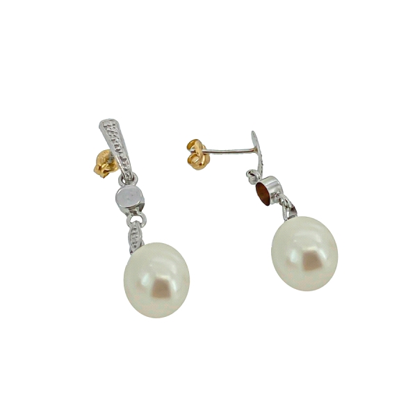 PENDIENTES NOVIA LARGOS ORO B, 1ª LEY 32