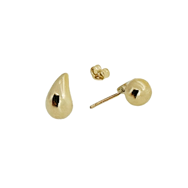 PENDIENTE GOTA DE AGUA ORO 18 KTES.