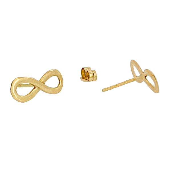 PENDIENTES INFINITO JUVENIL ORO 1ª LEY