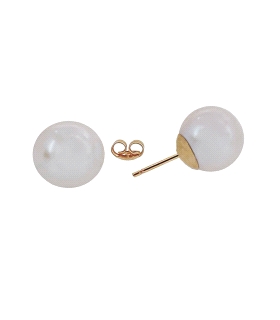 PENDIENTES PERLA ORO 1ª LEY 11,50 - 12 M