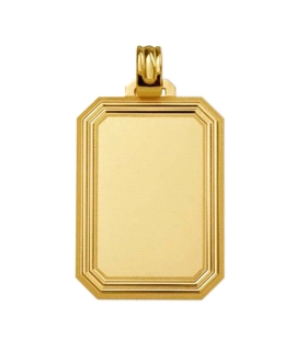 ORO 9.5% 750 PLATA 925 PLACA 45X32