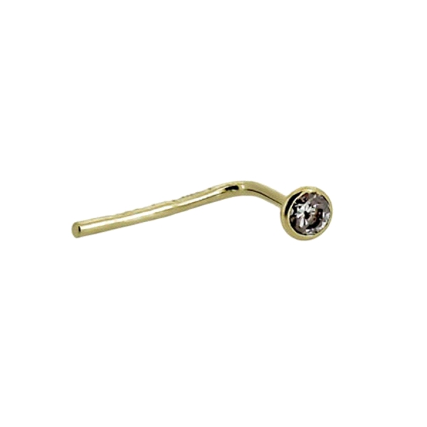 PIERCING NARIZ UNISEX ORO 18 KTES. 2 MM.